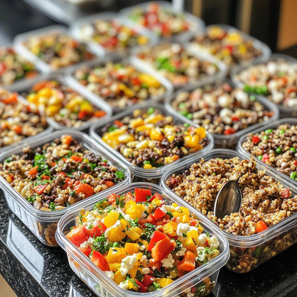 High Protein Meal Prep Rezepte