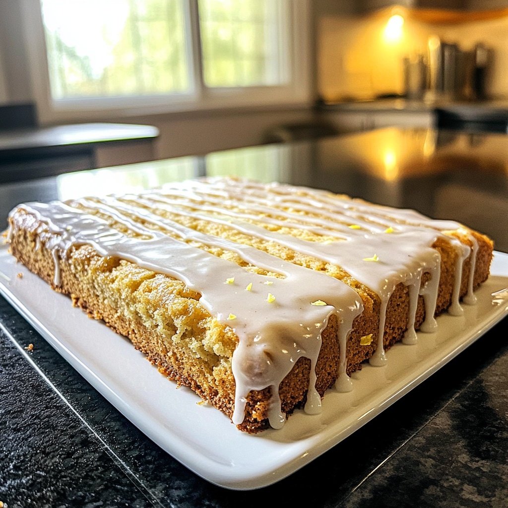 Zitronenkuchen High Protein