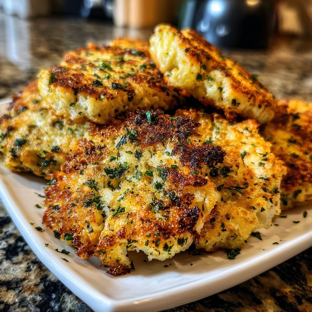 Blumenkohl Bratlinge