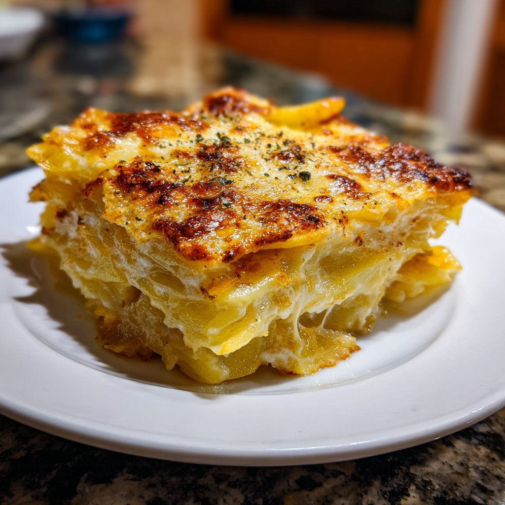 Kartoffelgratin mit Trüffel