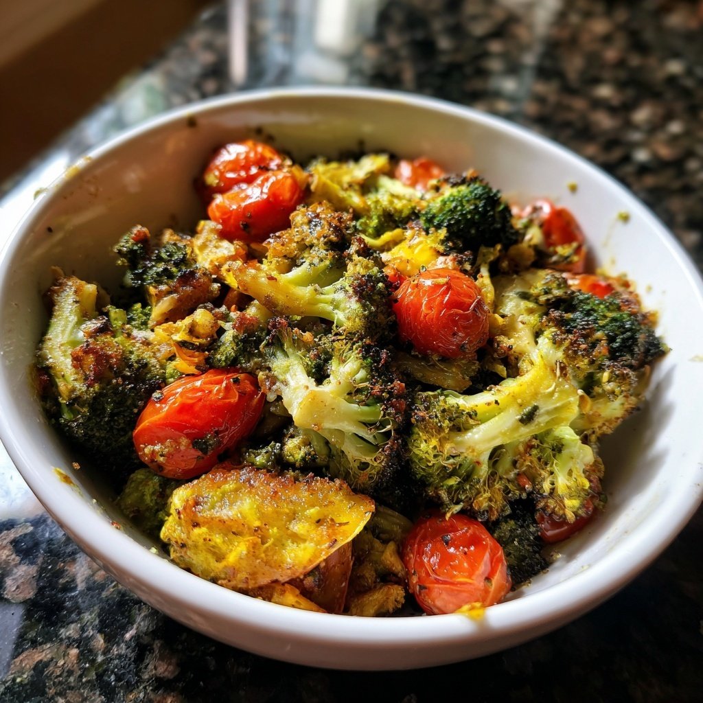 Brokkoli Pfanne Mediterran