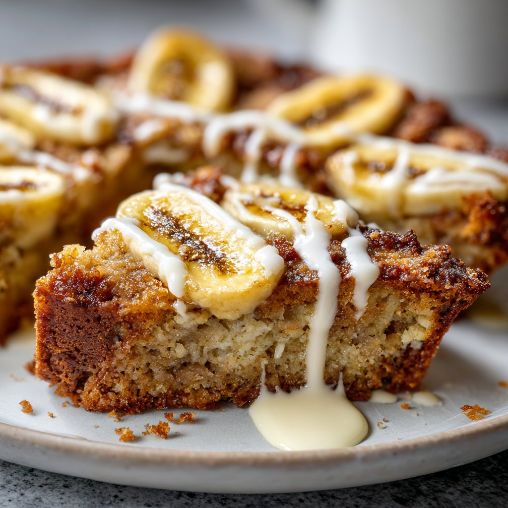 Bananenkuchen mit Joghurt