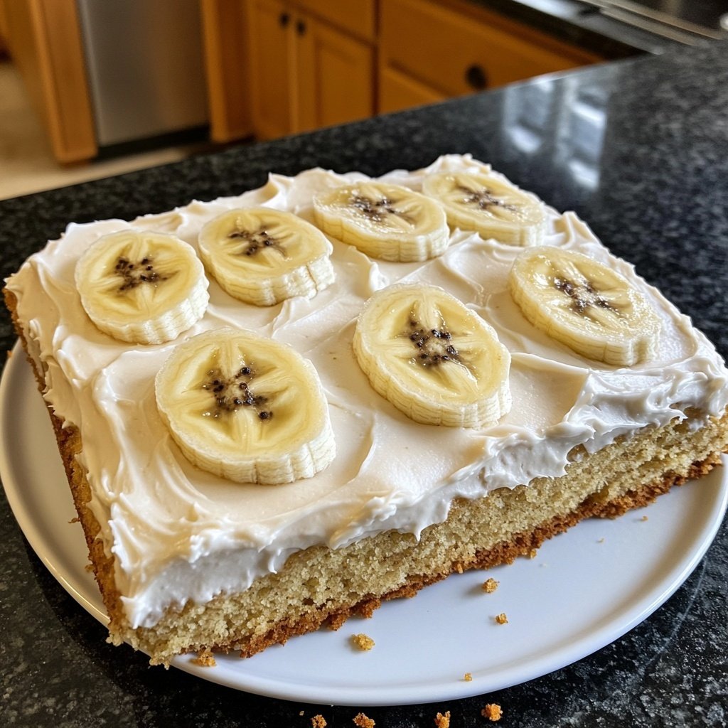 Bananenkuchen für Geburtstag
