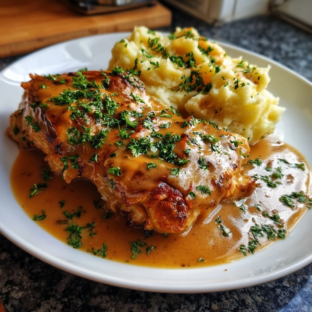 Hausmannskost Cremiges Hähnchen mit Kartoffelpüree