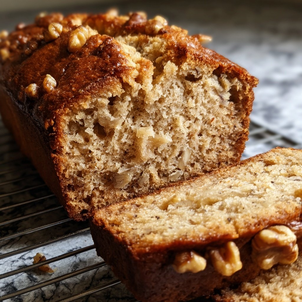 Bananenbrot ohne Zucker