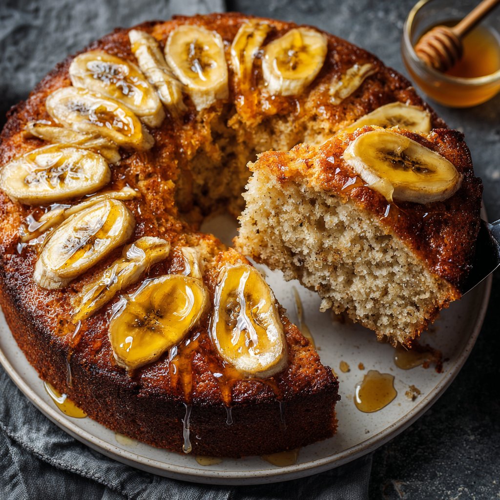 Bananenkuchen mit Öl