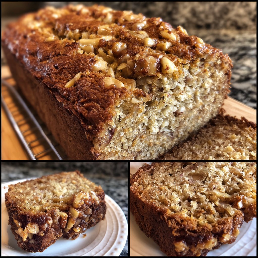 Bananenbrot mit Mandelmehl